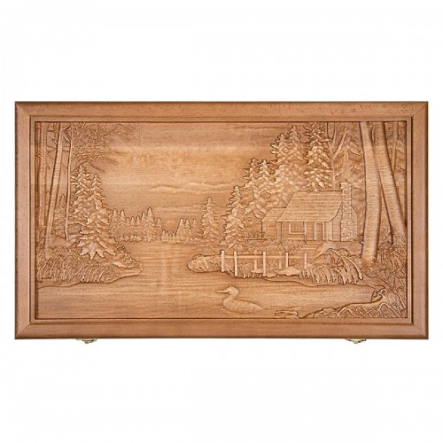 Нарды резные"Лесная заимка"